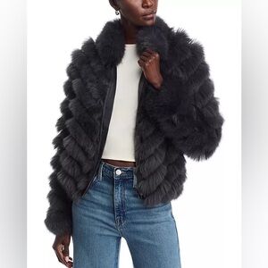 Love Token NWT Julissa Reversible Faux Fur Jacket | L